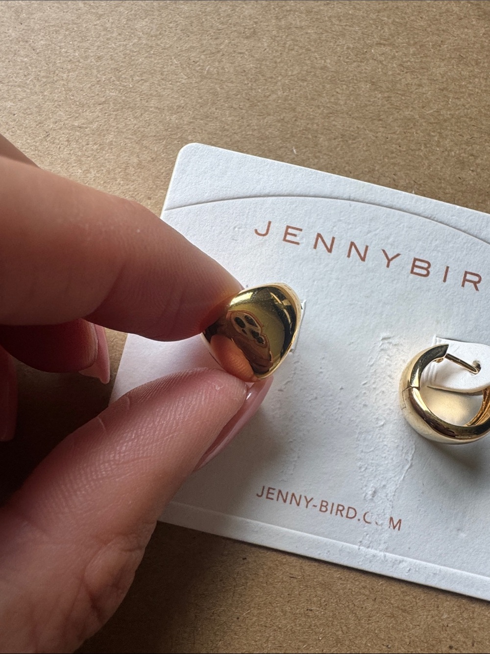 JENNY BIRDS Mini Tome Hoops, BRAND NEW, $128 - Picture 6 of 7